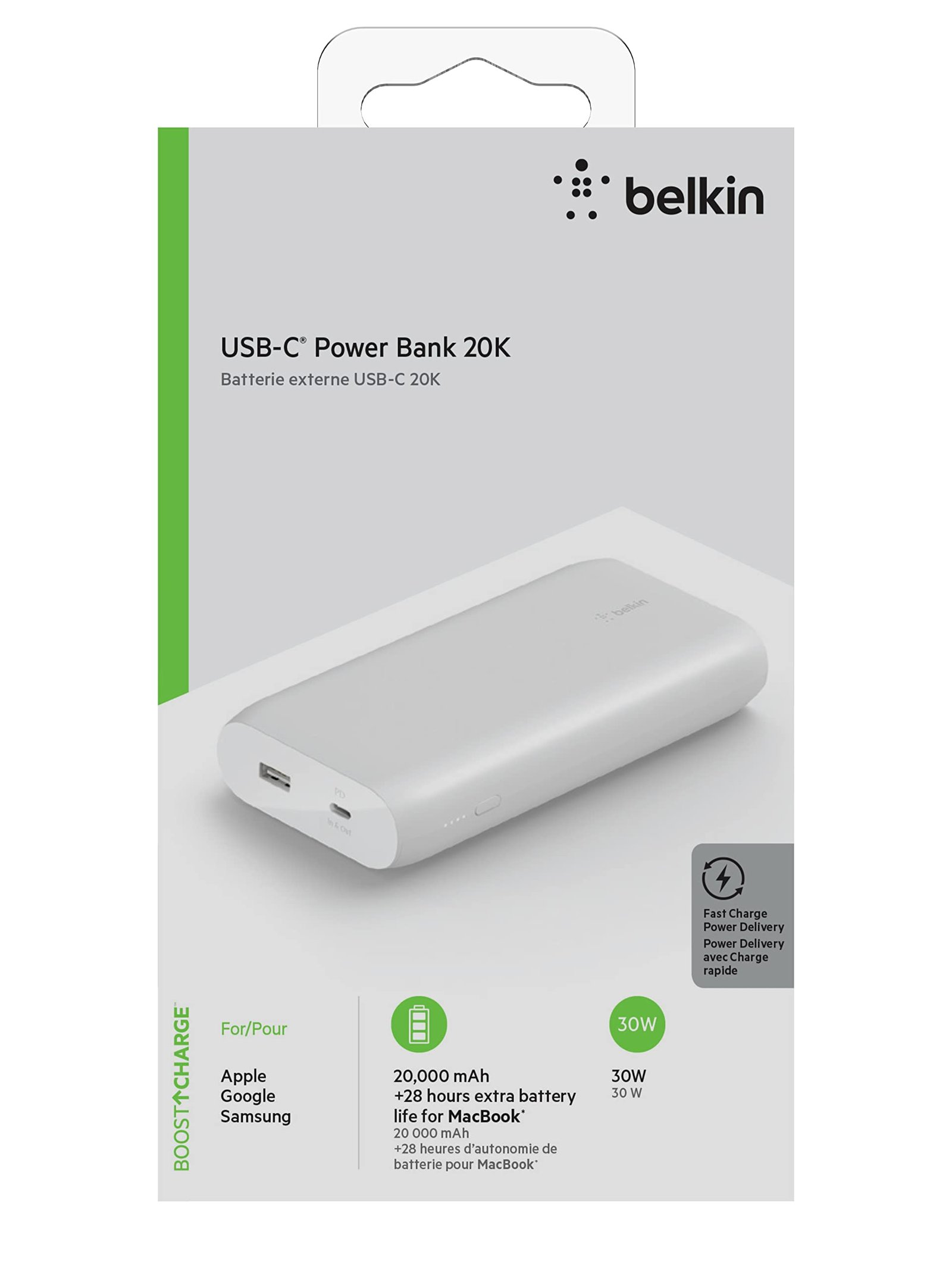 Belkin power bank price and specification in UK