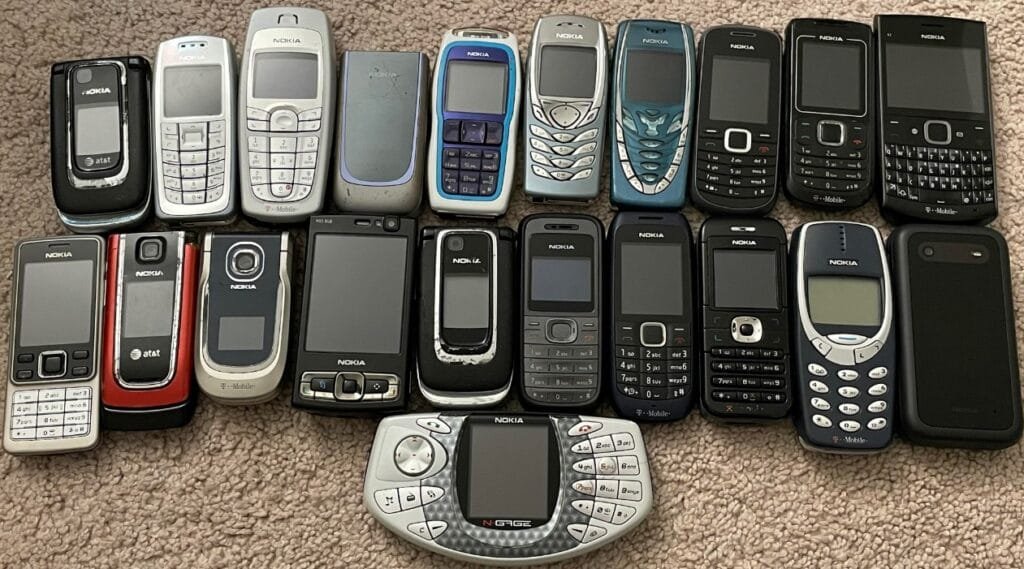 Old Nokia Phones