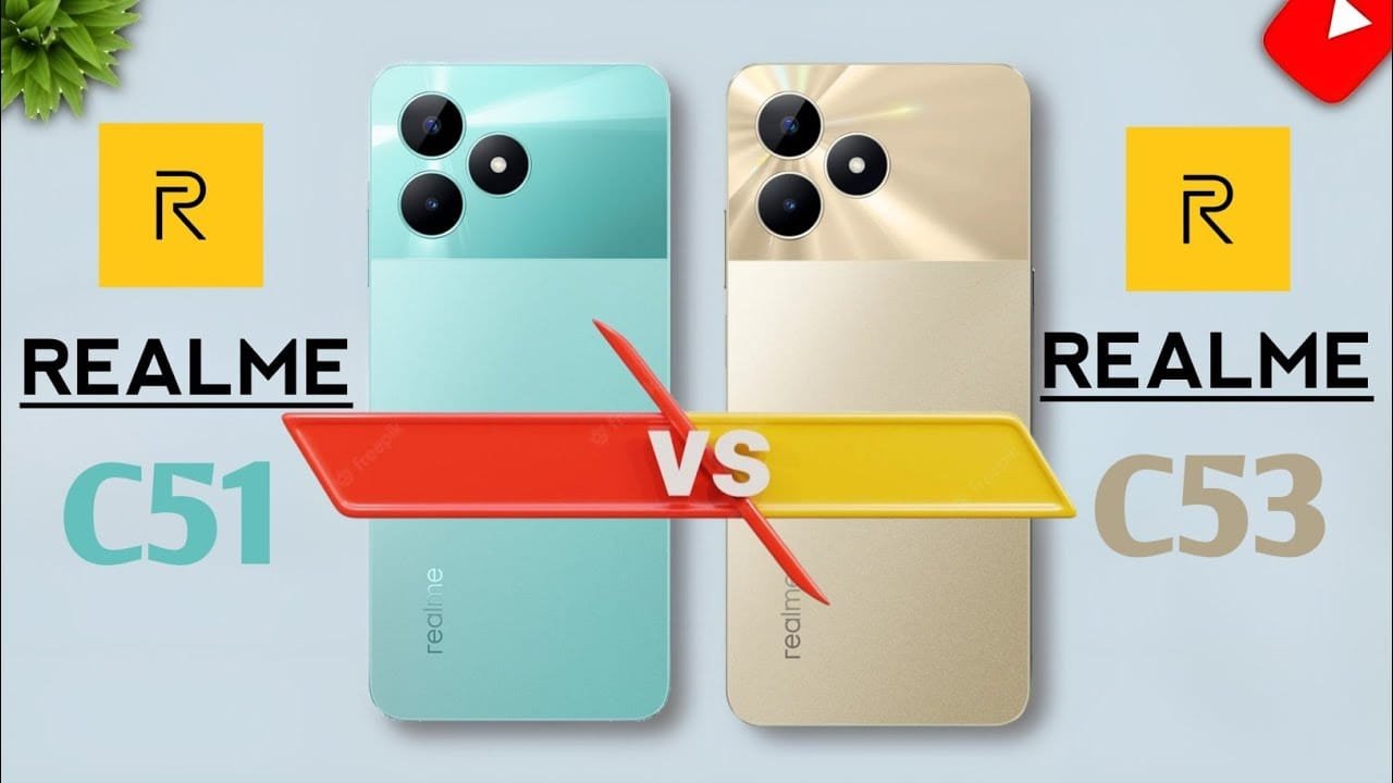 Realme C51 vs Realme C53 Mobile Price in Pakistan