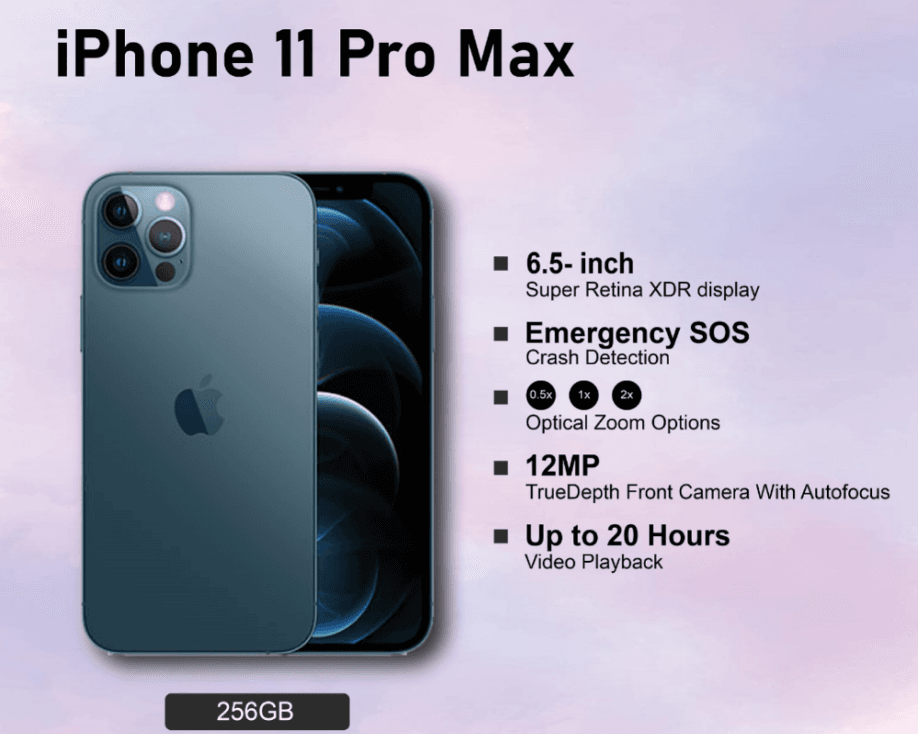 iPhone 11 Pro Max Price in Pakistan: Specifications and Features