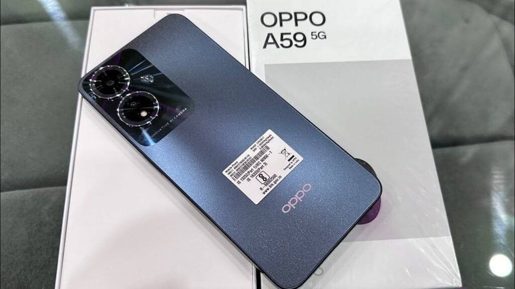 Oppo A59 5g price and specification in India