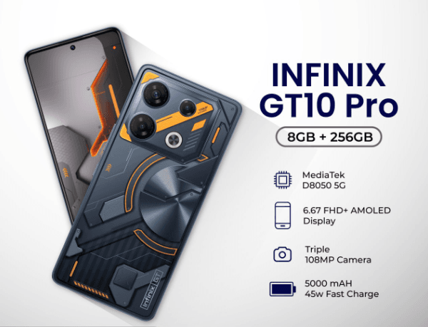 Infinix GT 10 Pro Price in India